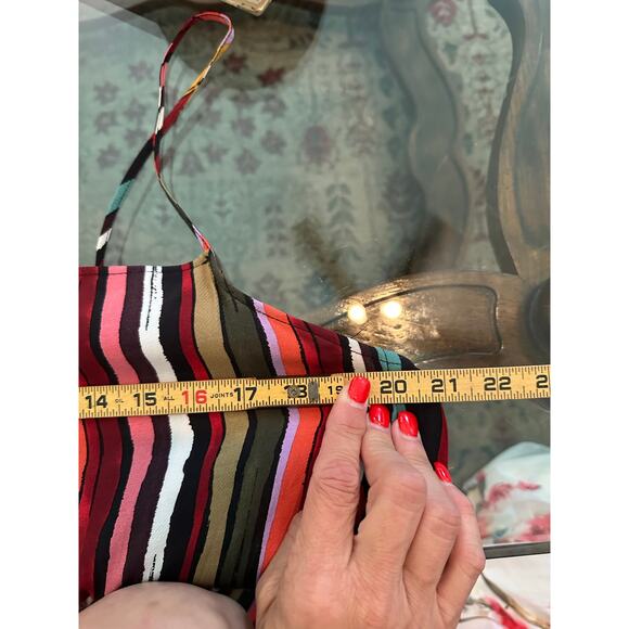 Free People Women's Multicolor Striped ruby shirt tunic Dress Size Large - Picture 6 of 8